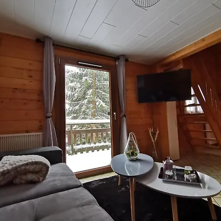 Chalet Chaleureux Au Coeur Du Massif Du Haut Jura Mignovillard Buitenkant foto